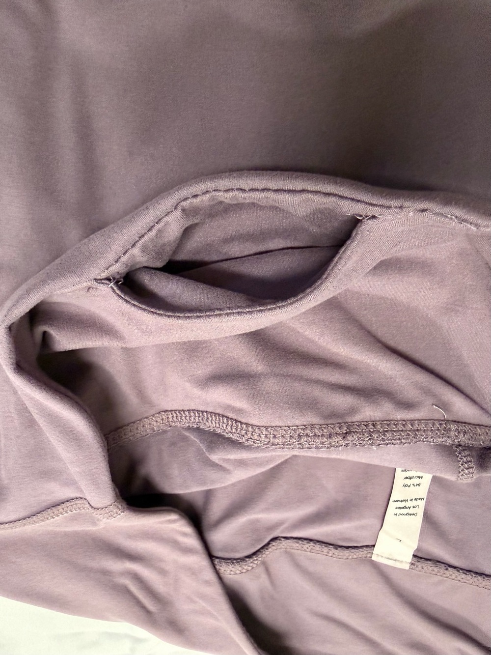 Lavender Active Skort with Built-In Shorts - Picture 4 of 9